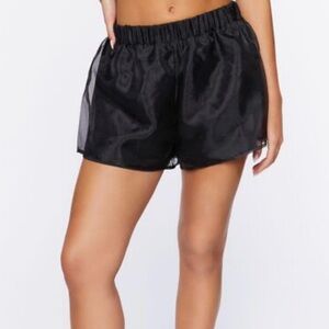 Forever 21 Pull-on sheer shorts! Wear these for any occasion. NWT